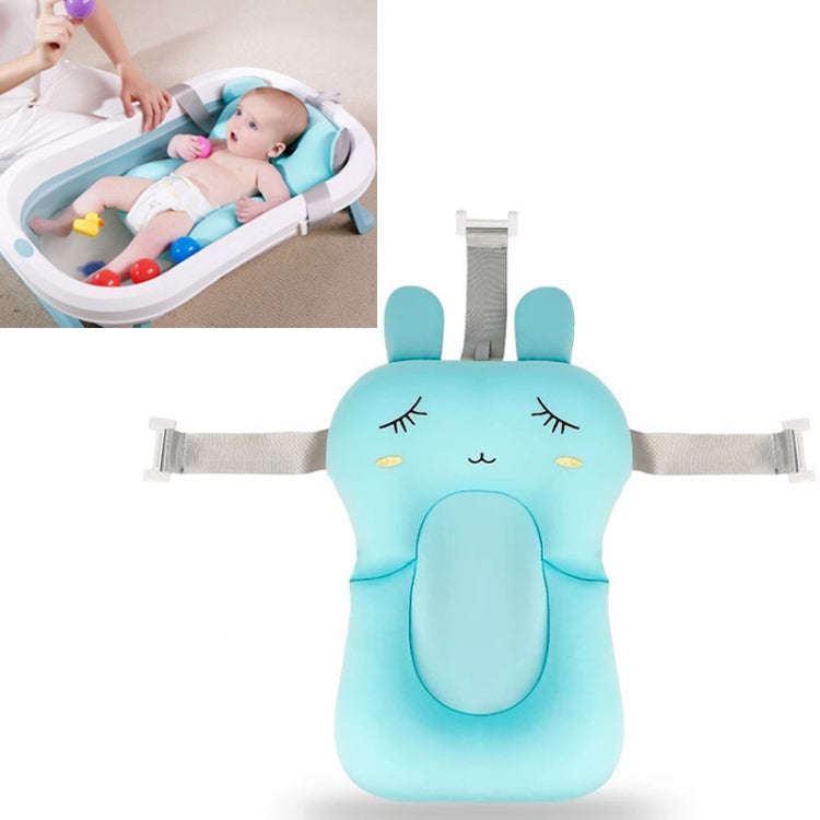 Baby Bath Rack Non-slip Bath Net Suspended Bath Mat(Blue)