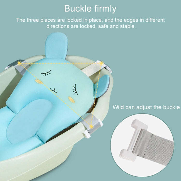 Baby Bath Rack Non-slip Bath Net Suspended Bath Mat(Blue)