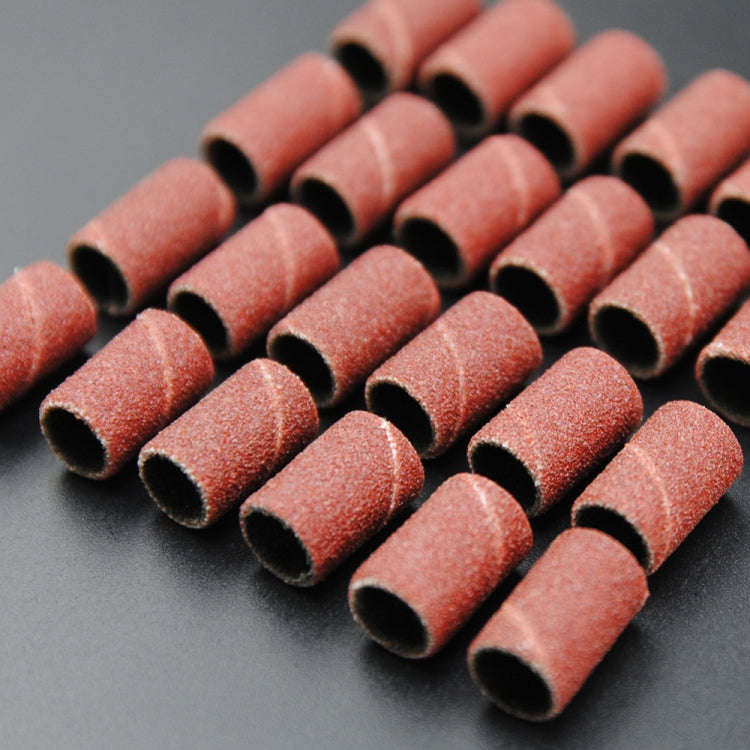 100pcs / Pack Nail Art Electric Grinder Accessories Sandpaper Ring Sand Cloth Ring Grinding Ring,...