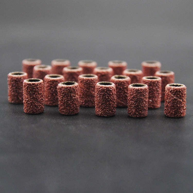 100pcs / Pack Nail Art Electric Grinder Accessories Sandpaper Ring Sand Cloth Ring Grinding Ring,...