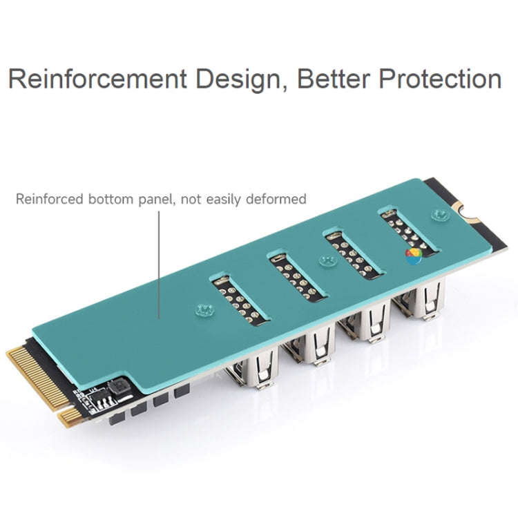 Waveshare PCIe X1 to PCIe X16 Expander, Using With M.2 to PCIe 4-Ch Expander, 24003