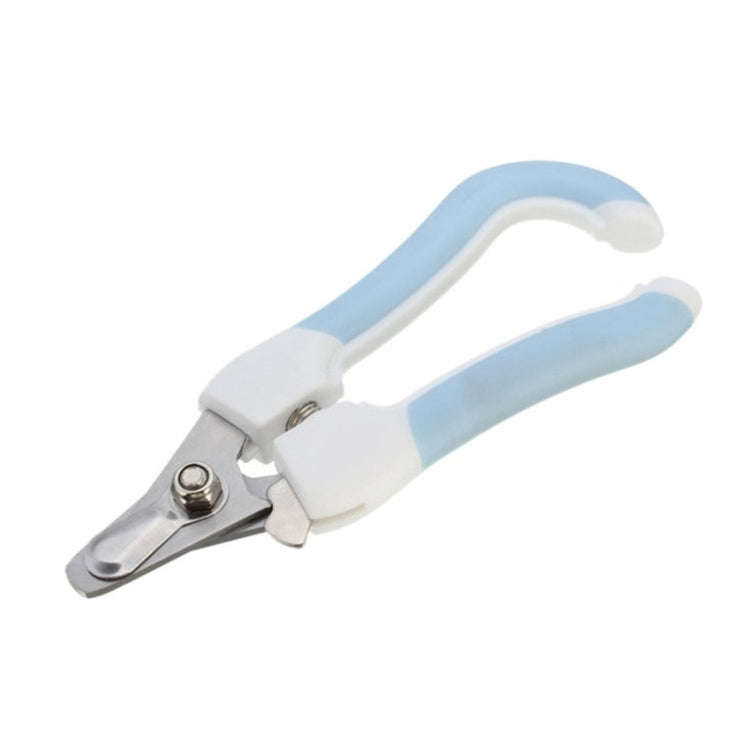 Two-piece Pet Toe Stainless Steel Cat and Dog Nail Clipper Filee, Size:S(Pink)