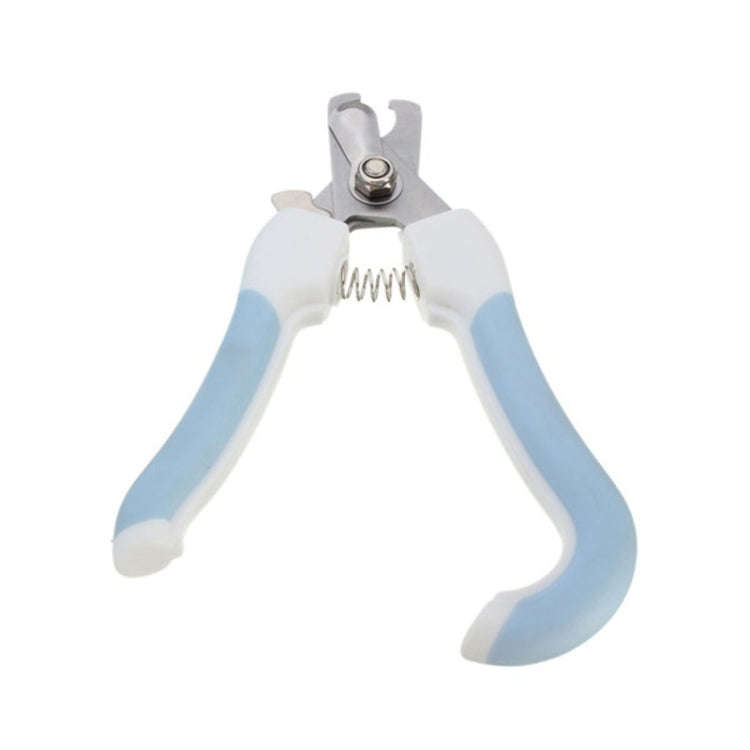 Two-piece Pet Toe Stainless Steel Cat and Dog Nail Clipper Filee, Size:S(Pink)