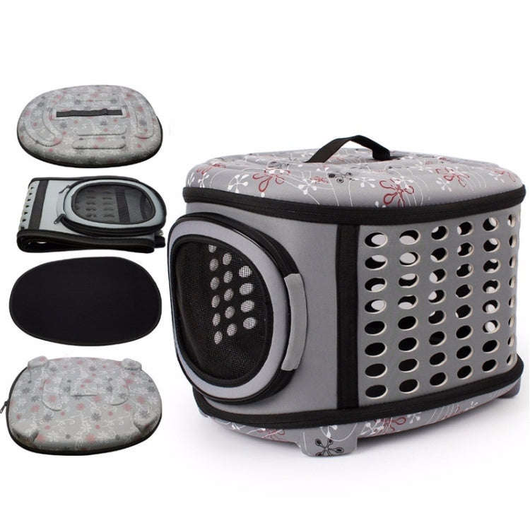 EVA Portable Folding Pet Tote Pet Carrier Bag(Pink)