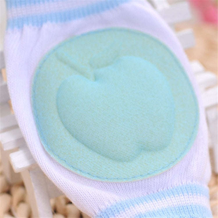 Baby Toddlers Learn To Walk Anti Slip Knee Protector Breathable Knee Pad(Blue)