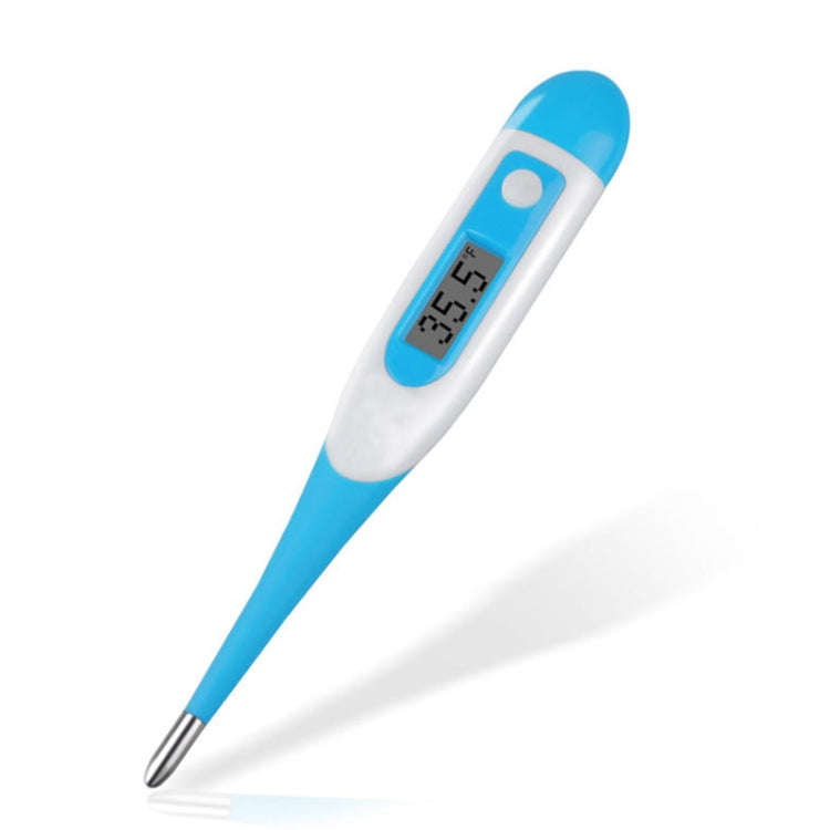 2 PCS LCD Electronic Digital Baby Thermometer Waterproof Soft Tip Medicine Home Thermometer, Rand...