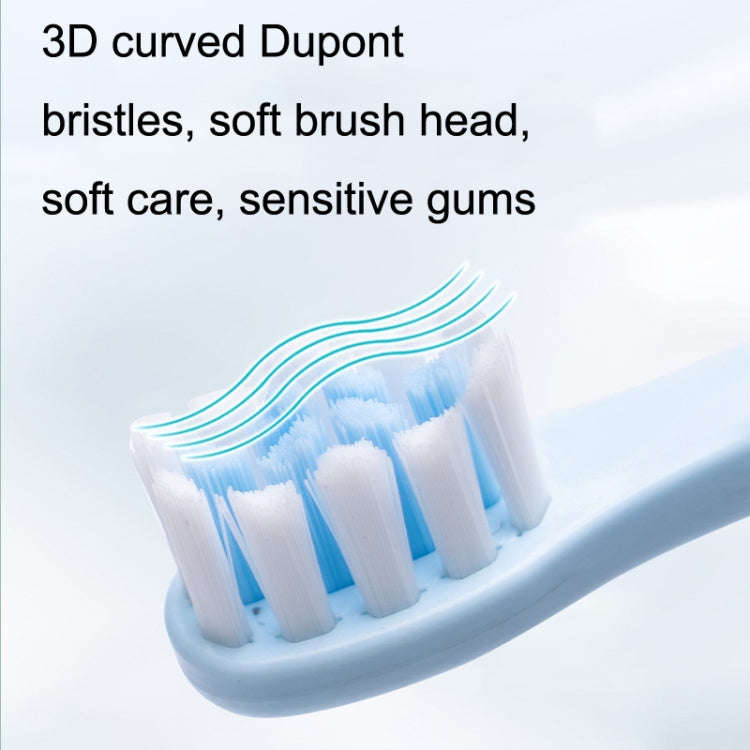 Boorui BR-Z5 USB Fast Charge Soft Toothbrush 5 Gear Sonic Electric Toothbrush(Sky Blue)