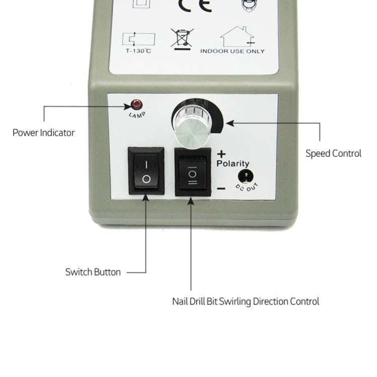 Professional Electric Nail Drill Manicure Machine Pedicure Nail Art Equipment Electronic Nail Fil...