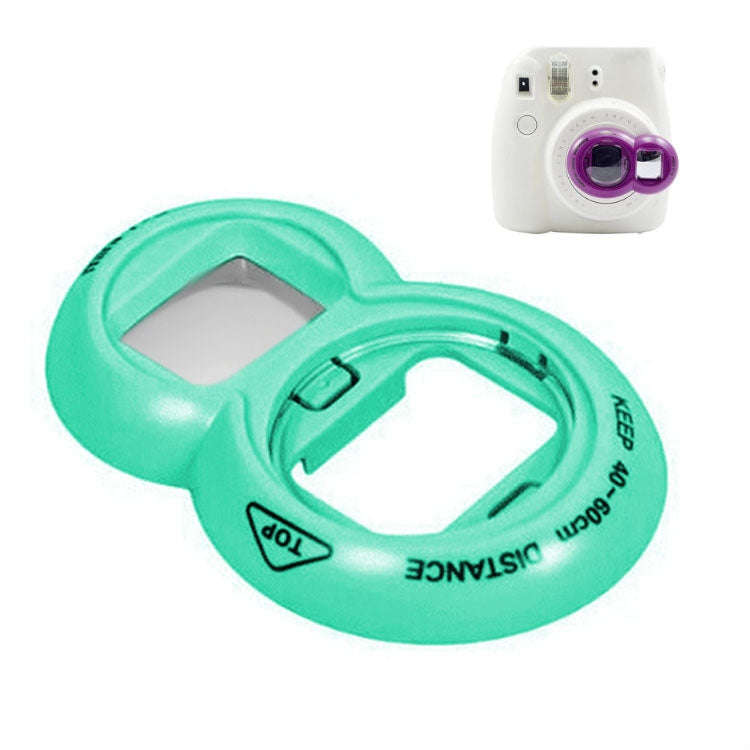 2PCS Selfie Mirror for Polaroid Mini7s / Mini8(Green)