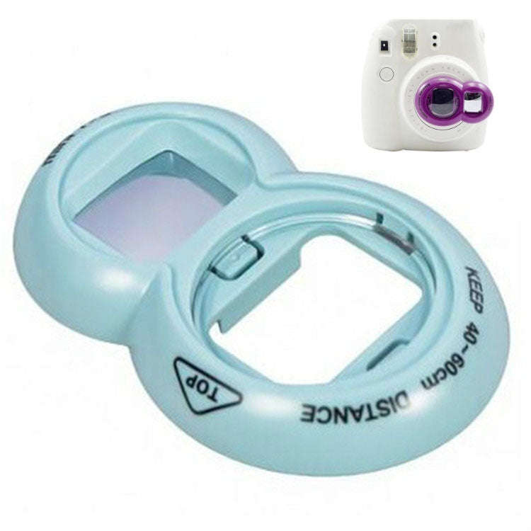 2PCS Selfie Mirror for Polaroid Mini7s / Mini8(Blue)