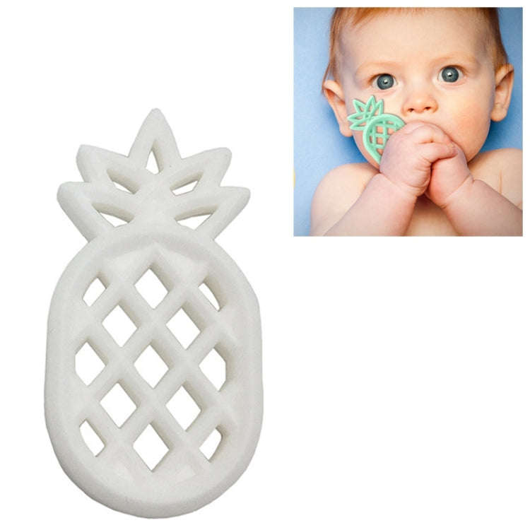 Pineapple Silicone Teether Babies Teething Pendant Nursing Soft Silicone Safe Toys for Soothe Tee...