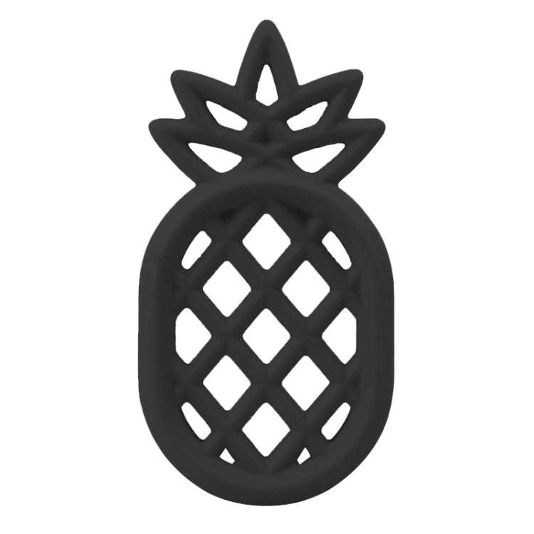 5 PCS Pineapple Silicone Teether Babies Teething Pendant Nursing Soft Silicone Safe Toys for Soot...