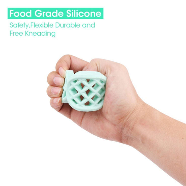 Pineapple Silicone Teether Babies Teething Pendant Nursing Soft Silicone Safe Toys for Soothe Tee...