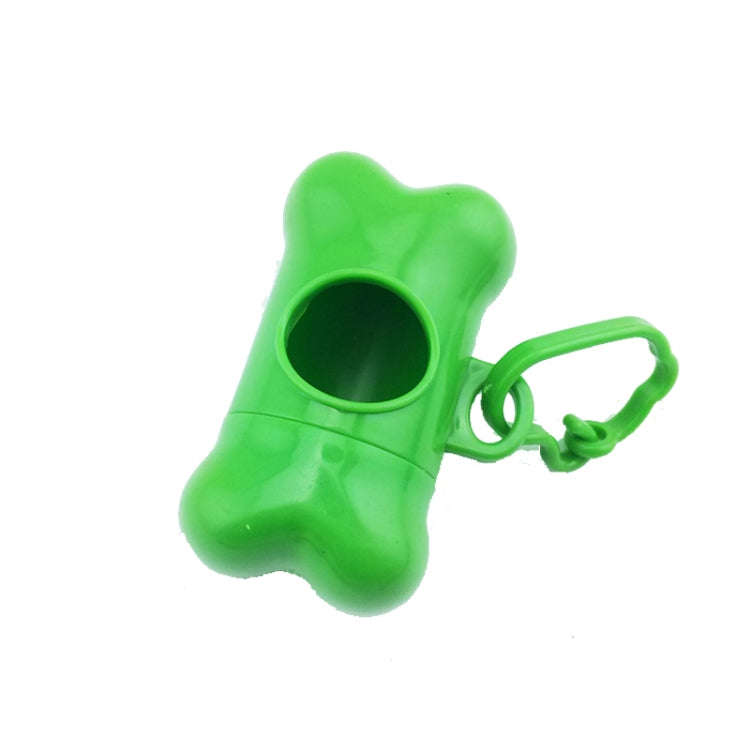 Dog Poop Dispenser Dog Poop Bag Bone Dispenser Case Pet Waste Bags(Blue)