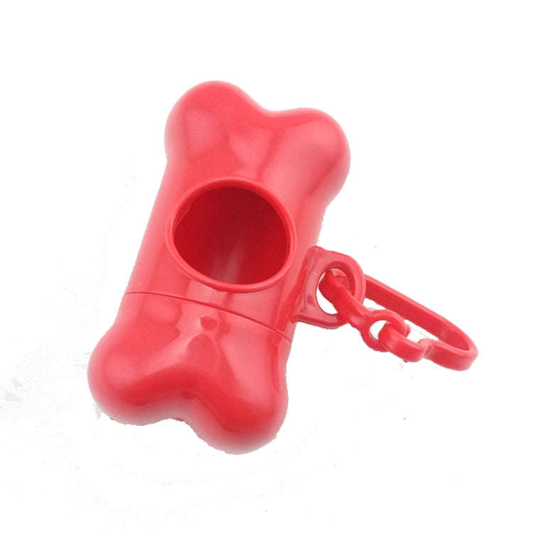Dog Poop Dispenser Dog Poop Bag Bone Dispenser Case Pet Waste Bags(Blue)