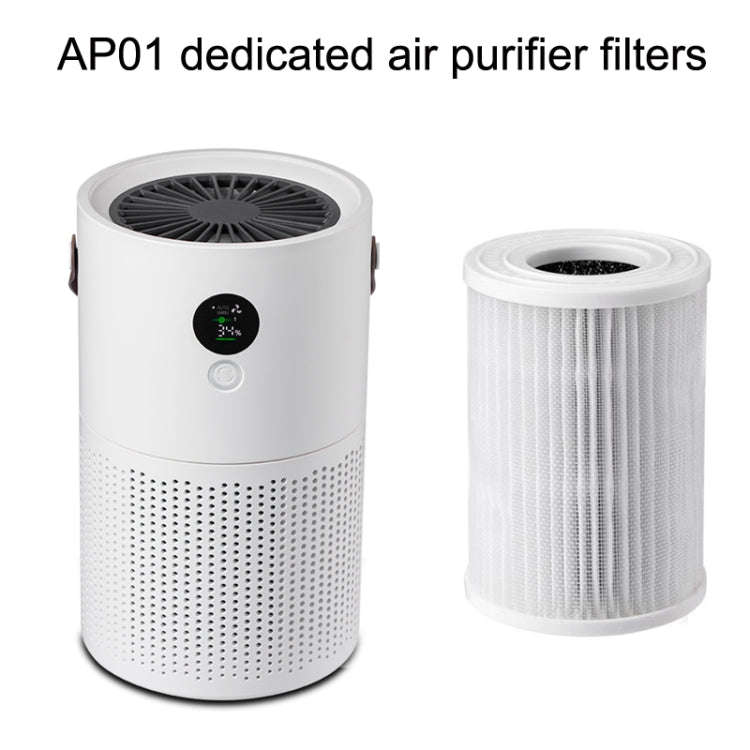 For AP01 Air Purifier Replacement Complex Filter Element(As Show)