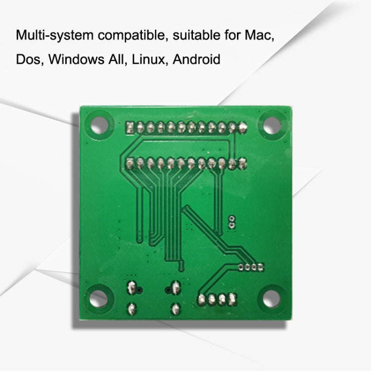 Pcsensor 100-Key Touch Switch Module Custom Keyboard And Mouse Test Development Board, Style:PCB