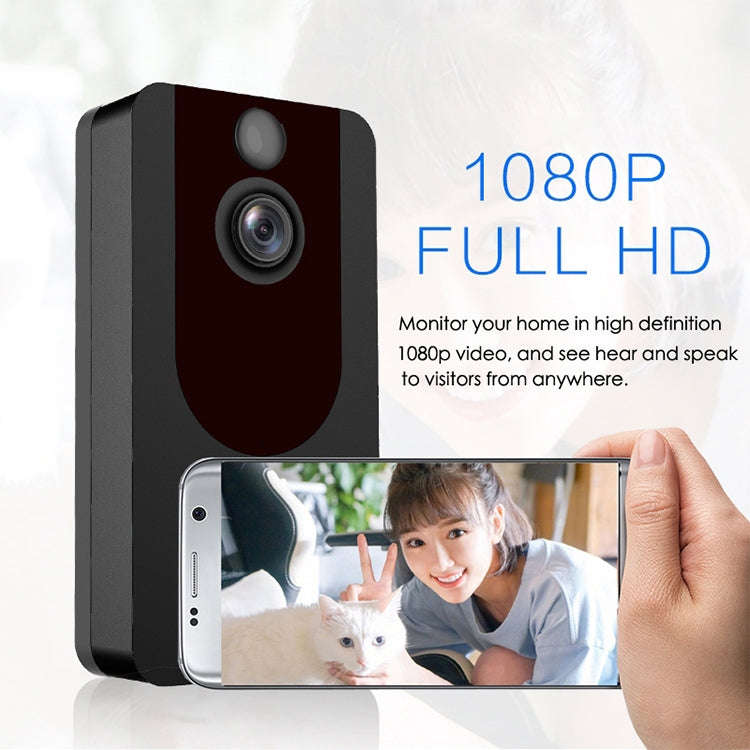 V7 Standard Edition 1080P Full HD Weather Resistant WiFi Security Home Monitor Intercom Smart Pho...