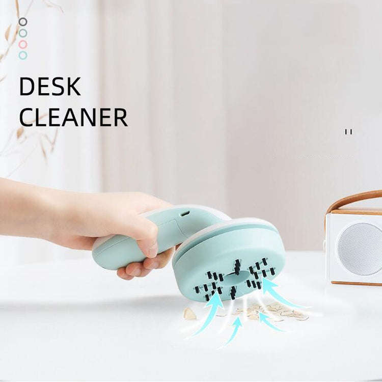 Mini Handheld Desktop Vacuum Cleaner Home Wireless Keyboard Cleaner(Green)