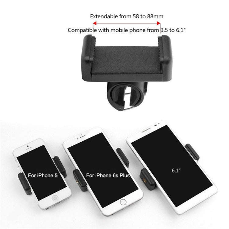 Selfie Stick Phone Lock Clip Bike Phone Clip(20-25 mm)