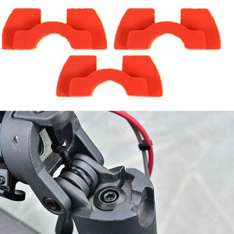 3 PCS Shock Absorption Shockproof Standing Handle Rubber Damper for Xiaomi Mijia M365 Electric Sc...
