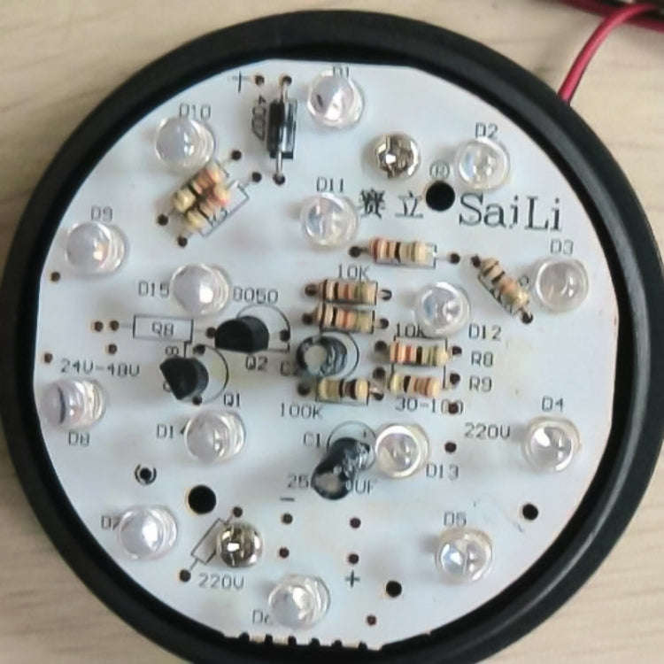 LED Strobe Warning Light Indicating Engineering Lights Fault Lights Flashing Mini Security Lights...