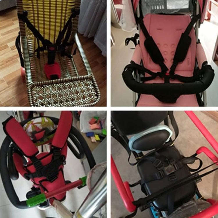 Five-point Child Safety Belt For Baby Stroller Seat Belt