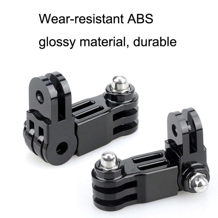 Different Direction Short Adapter TELESIN Screw Adapter Adjustment Arm For GoPro Hero12 Black / H...