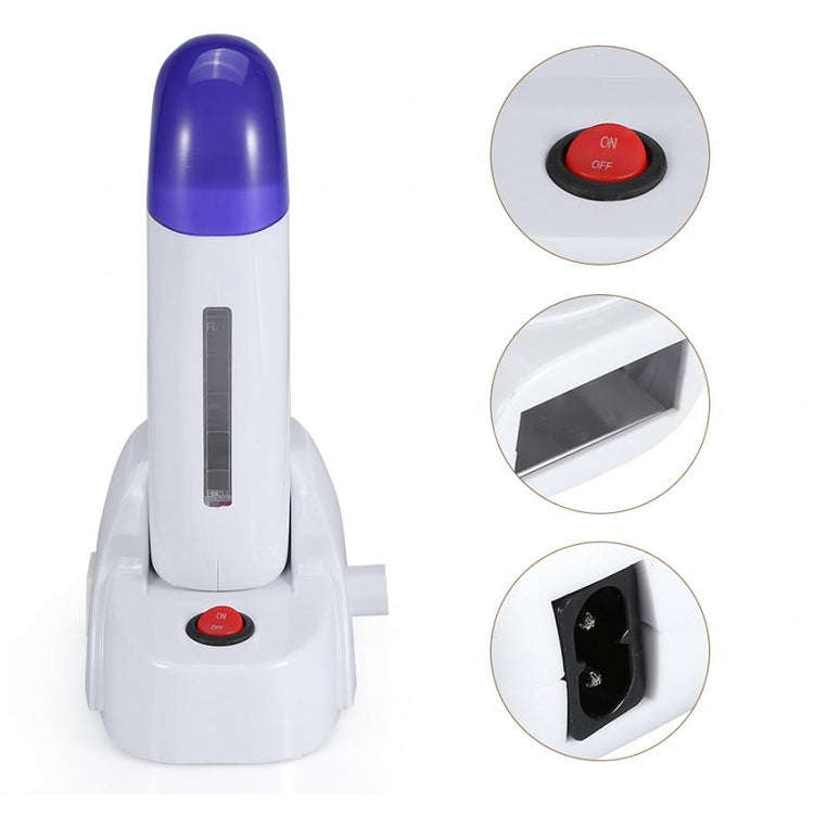 Single Base Wax Depilatory Warmer Heater Hair Removal Waxing Machine, Specification:US Plug