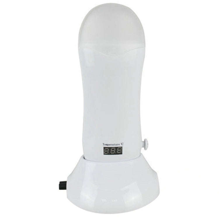Portable Manual Thermostat Wax Machine Hair Removal Wax Bean Heater, EU Plug(White)