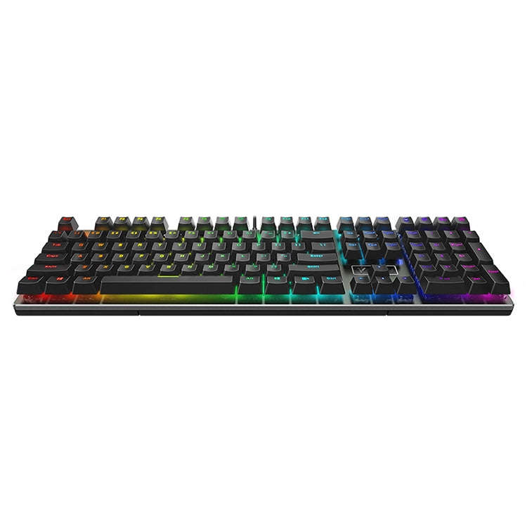 Rapoo V700RGB 104 Keys USB Wired Game Computer without Punching Mechanical Keyboard(Tea Shaft)