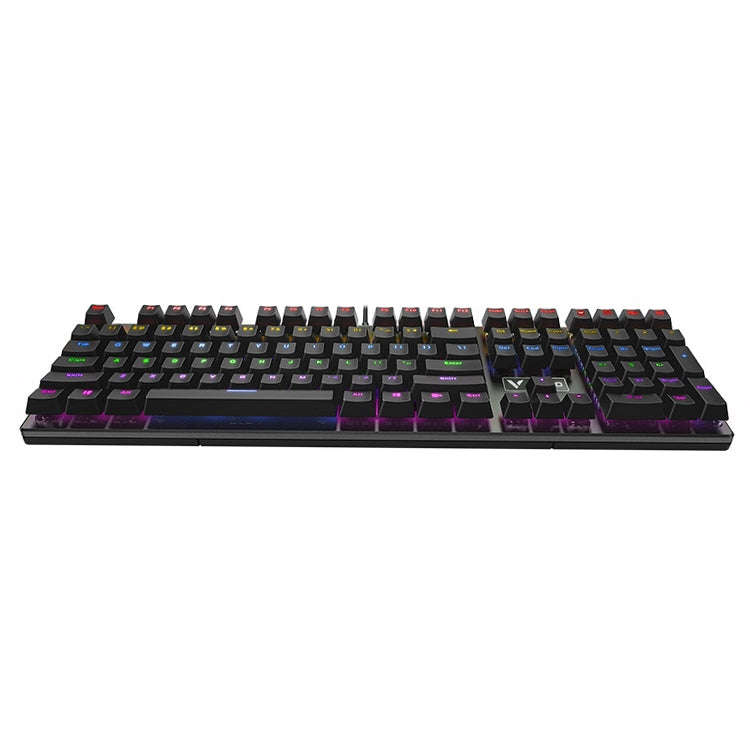 Rapoo V700S 104 Keys Mixed Color Backlight USB Wired Game Computer Without Punching Mechanical Ke...