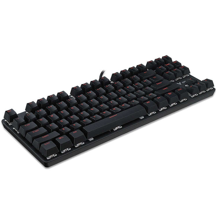 Rapoo V500 87-keys Alloy Edition Desktop Laptop Computer Game Esports Office Home Typing Metal Wi...