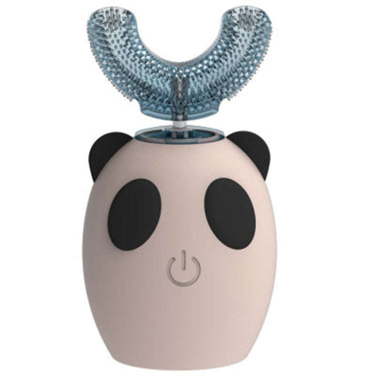 U-shaped Beauty Instrument Ultrasonic Vibration Tooth USB Charging Children Electric Toothbrush, ...