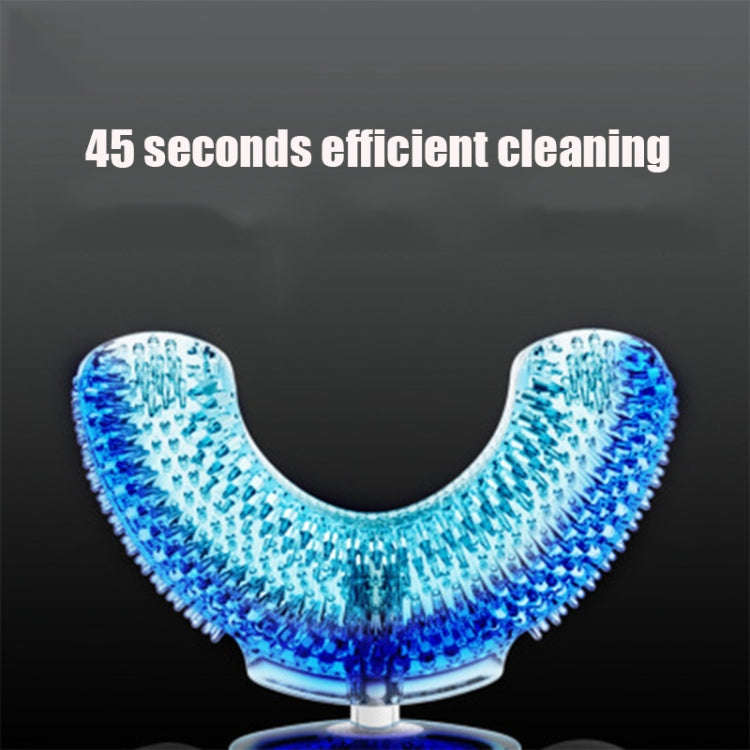 U-shaped Beauty Instrument Ultrasonic Vibration Tooth USB Charging Children Electric Toothbrush, ...