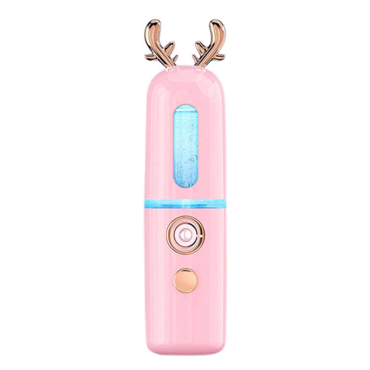 Facial Steamer Nano Spray Water Replenishing Instrument Portable Cold Spray Machine Charging Beau...