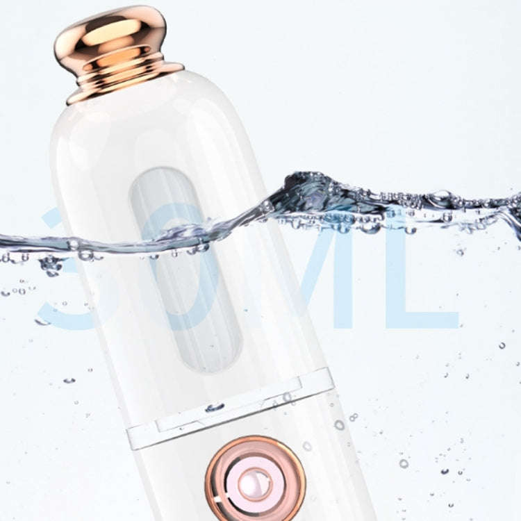 Facial Steamer Nano Spray Water Replenishing Instrument Portable Cold Spray Machine Charging Beau...