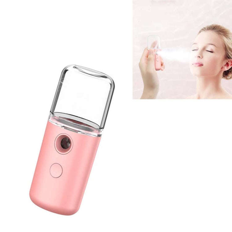 Facial Hydration Instrument Air Humidifier USB Beauty Cold Spray Instrument Auto Alcohol Disinfec...