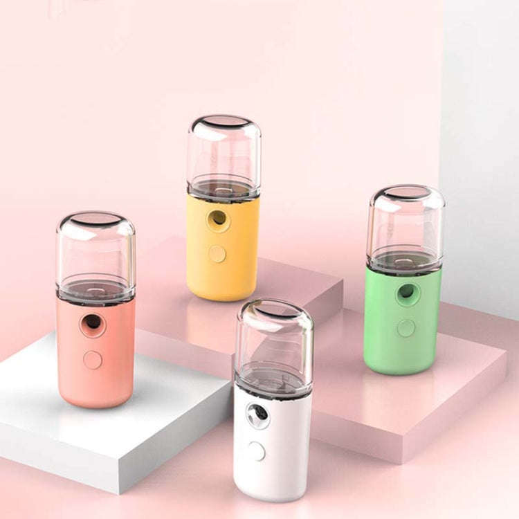 Facial Hydration Instrument Air Humidifier USB Beauty Cold Spray Instrument Auto Alcohol Disinfec...