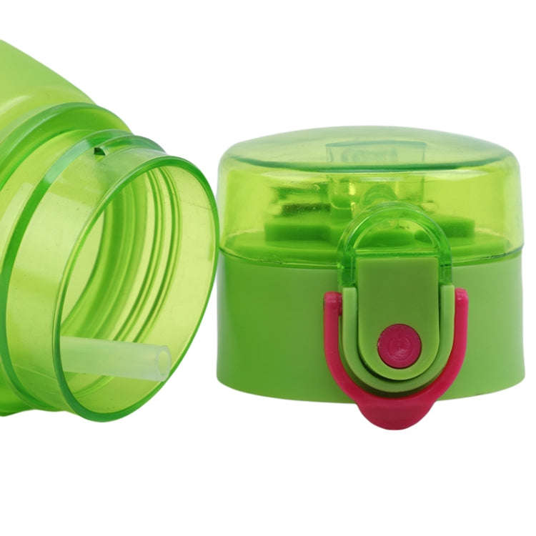 Frosted Belly Cup With Straw Sealing Cup(Green)