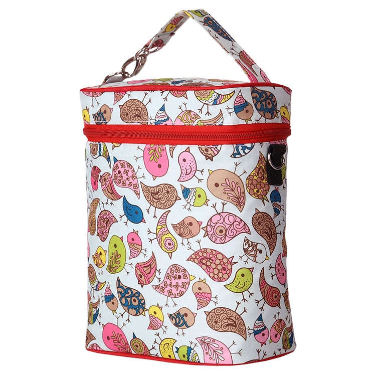 Feeding Bottle Insulation Bags Baby Diaper Stroller Cooler Changing Bags(Ppink)