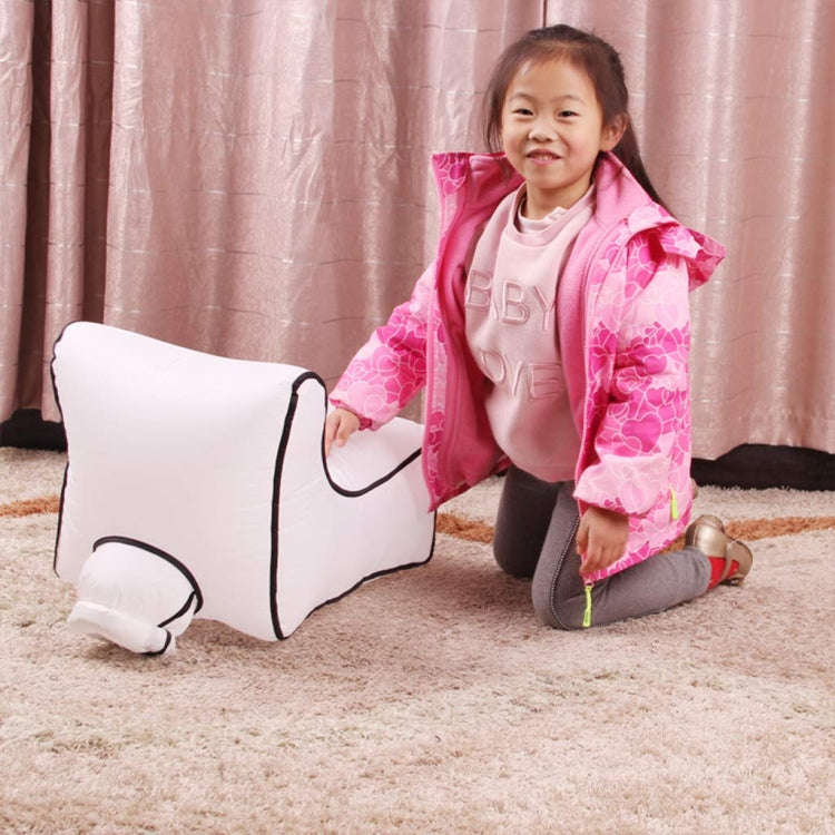 Waterproof Mini Inflatable Baby Seats SofaChair Furniture Bean Bag Seat Cushion(Wine red seat)