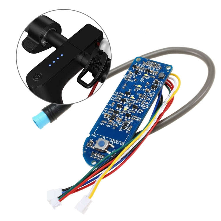Electric Scooter Dashboard Battery Indicator Switch Panel Controller for Xiaomi Mijia M365 Electr...
