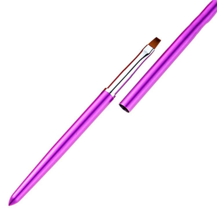 Nail Brush Color Painting Flower Carving Pen Pull Pen Light Therapy Gel Pen Flat Head Pen Nail Pe...