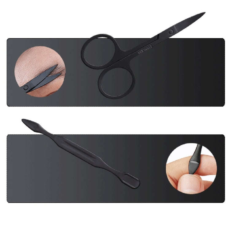 Manicure Nail Clippers Pedicure Set Portable Travel Hygiene Kit Stainless Steel Cutter Tool Set