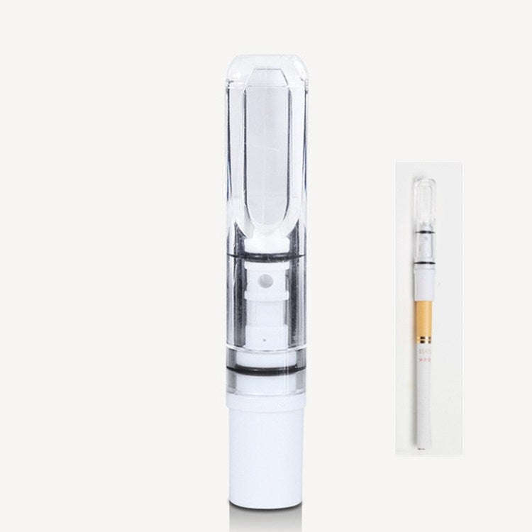 100 PCS Adous Cigarette Holder Filter Can Clean And Recycle Double Filter Cigarette Holder(Transp...