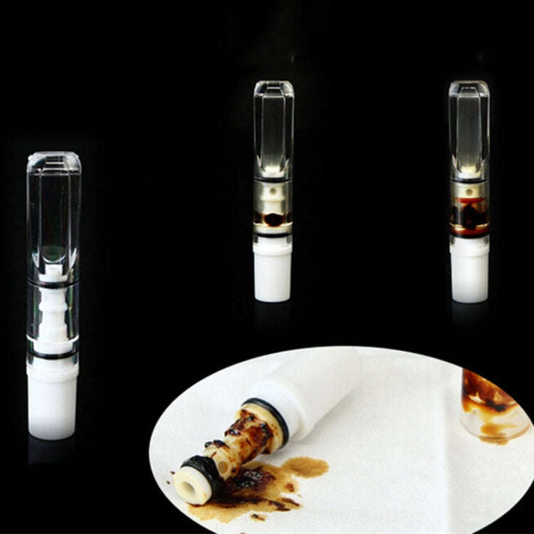 100 PCS Adous Cigarette Holder Filter Can Clean And Recycle Double Filter Cigarette Holder(Transp...