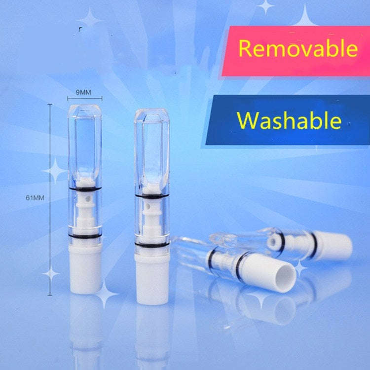 100 PCS Adous Cigarette Holder Filter Can Clean And Recycle Double Filter Cigarette Holder(Transp...