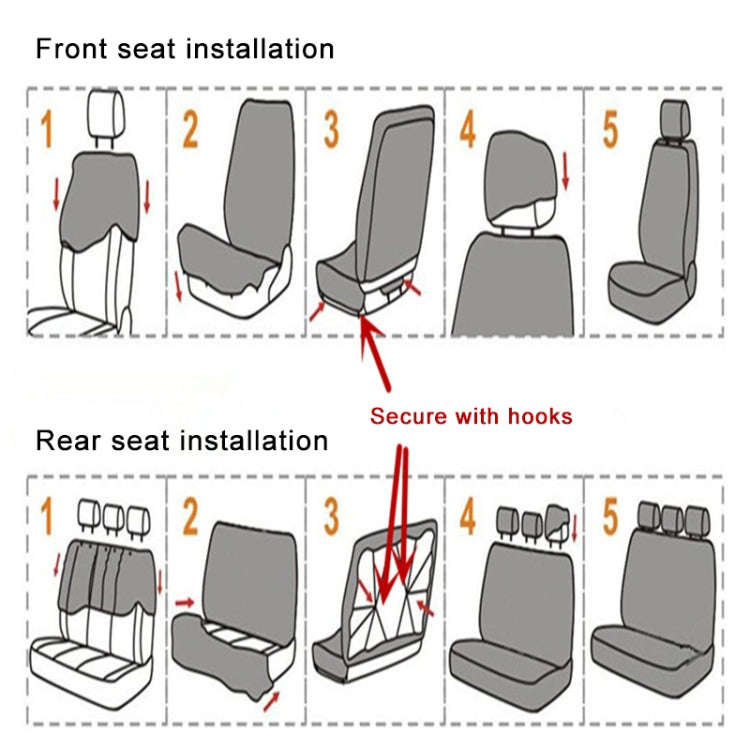 9 PCS Four Seasons Universal Seat Cover Cushion Car Fur Seat Covers Set Universal Cushion(Blue)
