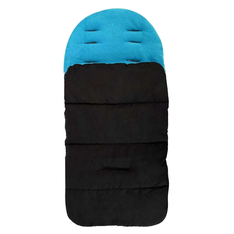 Winter and Autumn Baby Stroller Sleeping Bag Waterproof Stroller Foot Cover(Blue)